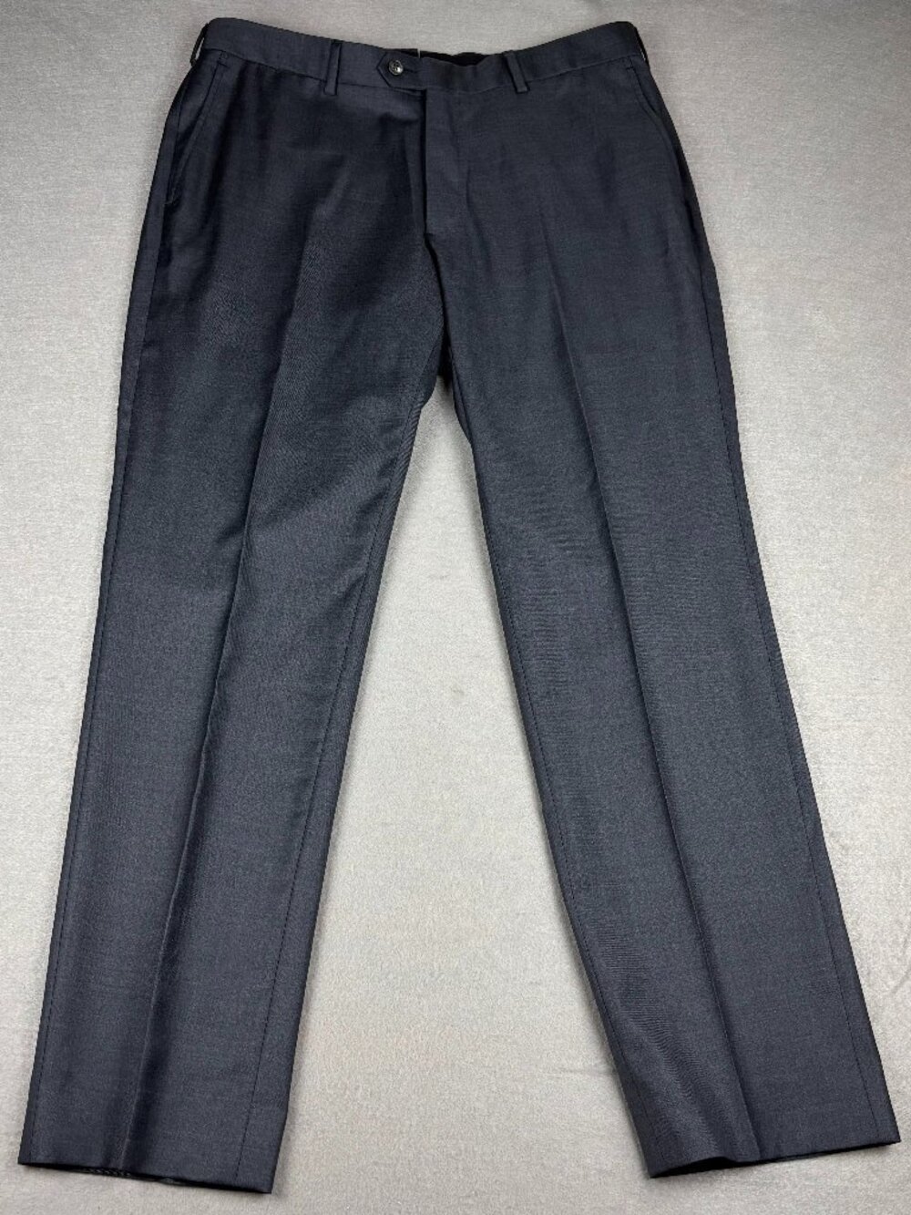 Proper Cloth Dino Filarte Grey Wool Dress Pants 35x30